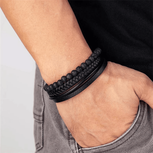 Vulkanische Nacht Angst Armband