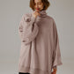 Felpa Oversize Collo Alto - Comfort Elegante 