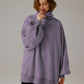 Felpa Oversize Collo Alto - Comfort Elegante 